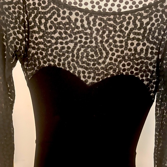 American apparel sheer midi bodycon dress, small - Picture 8 of 13